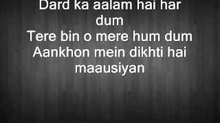 Dewana kar raha hai Lyrics Raaz 3 [upl. by Ailiec]