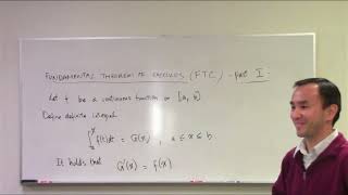 002L007 The First Fundamental Theorem of Calculus [upl. by Fidelas183]