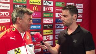 Interview mit Willi Ruttensteiner vor dem PortugalSpiel [upl. by Doane650]