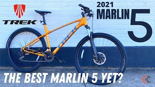 2021 Trek Marlin 5 Mountain Bike  The best Marlin 5 yet [upl. by Dean10]