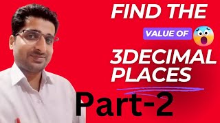 quotDecimal Places Explainedquot🔥How to Calculate 3 decimal PlacesStep by step Guide Say good🖐️ to fear [upl. by Nnayllas]