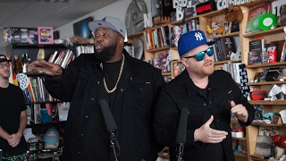 Run The Jewels NPR Music Tiny Desk Concert [upl. by Rimma522]