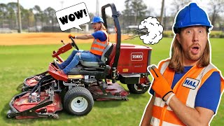 Handyman Hal Lawn Mower SONG for Kids [upl. by Noivert]