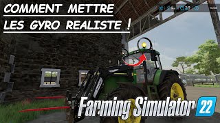 TUTO FS22  COMMENT METTRE LES GYROPHARE REALISTE SUR FS22 [upl. by Chun40]