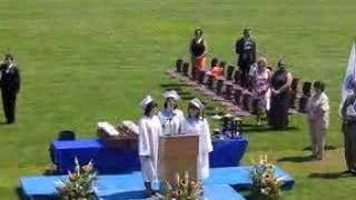 Winthrop High School Graduation 2005 National Anthem [upl. by Yelnats]