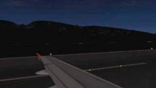 Landing and taxi to gate in Palermo with Wind Jet [upl. by Joella59]