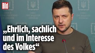 Verhandlungen in der Türkei Führen Selenskyjs Worte zum Frieden  UkraineKrieg [upl. by Ludovick]