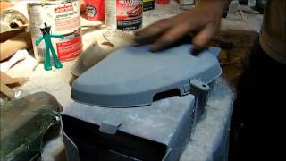 quotHow I do itquot Bondo finishing and making fiberglass molds part 1 [upl. by Deny]