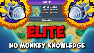 Dreadbloon Elite  No Monkey Knowledge  BTD6 [upl. by Oalsecnew583]