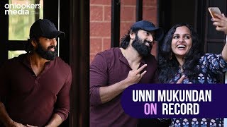 Unni Mukundan On Record [upl. by Saffier915]