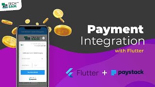 Integrate Payments in Flutter app with Paystack Payment Gateway  Tech With Sam [upl. by Maillliw]