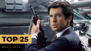 PIERCE BROSNAN MOVIES  TOP 25 [upl. by Odille]