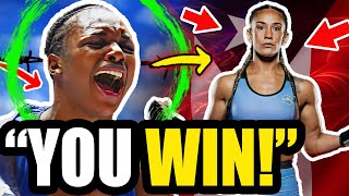 🚨Claressa Shields ADMITS that Amanda Serrano is the Greatest‼️quotYoure The GWOAT but its my Brandquot😮 [upl. by Hillery]