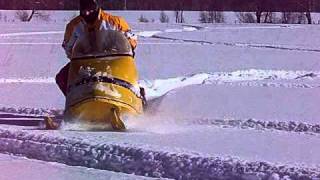 Ski Doo Alpine II in forest work [upl. by Ajram]