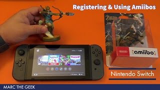 Nintendo Switch Registering amp Using Amiibos [upl. by Alene]