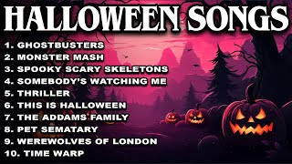 Top 50 Halloween Songs of All Time 🎃 Best Halloween Music Playlist [upl. by Fenny]