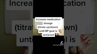 Titrating Medications shorts [upl. by Addiel306]