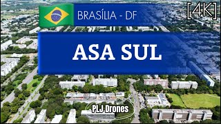 163  4K  Drone  Asa Sul  Brasília DF asasul brasilia df capitalfederal drone dji mini4pro [upl. by Aryahay]