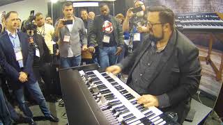 NAMM 2018  Joey DeFrancesco another jam on Viscount Legend Organ [upl. by Weylin333]