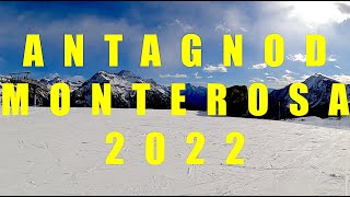 Skiing Italia 2022  Episode 2  Antagnod Val DAyas  Monterosa Ski [upl. by Aneetsirhc820]