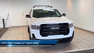 2022 GMC Acadia SLT Sport Utility Parma Parma Heights Strongsville Lakewood Cleveland [upl. by Ylevol952]