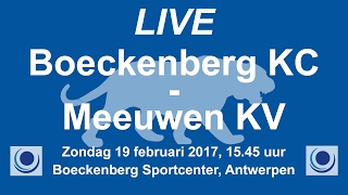 20170219 Boeckenberg  Meeuwen  Livestream by TOP [upl. by Nadruoj913]