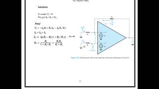 Chapter 2 OpAmp Part 2  Sedra [upl. by Cirilla]