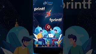 Interview Question  printf  vs fprintf  in C programming shorts [upl. by Solahcin461]