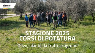 Corsi di potatura  Stagione 2024 [upl. by Ahsekam]