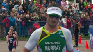 2016 World Triathlon Edmonton  Elite Mens Highlights [upl. by Ojyram96]