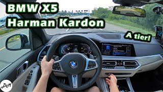 2021 BMW X5 – Harman Kardon 16speaker Sound System Review [upl. by Sigfried]