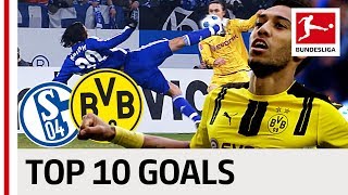 Top 10 Revier Derby Goals  Rakitic Kagawa and More [upl. by Covell]