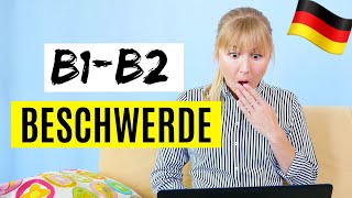 Schreibe den perfekten Beschwerdebrief Prüfung Deutsch B1 B2 [upl. by Belter67]