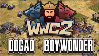 WWC2  dogao vs BoyWonder [upl. by Ahsiekin]