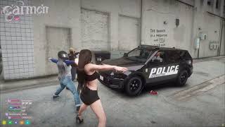 PD Offers Carmella 500K to Snitch on CG  Nopixel 40 [upl. by Goodrich]