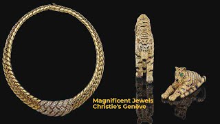 MAGNIFICENT JEWELS  Christies Genève [upl. by Ynatil]