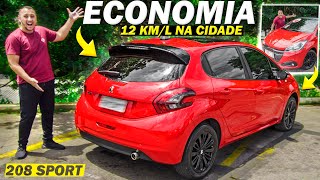 UM CARRO ECONOMICO BARATO E COM TETO PANORAMICO😱 PEUGEOT 208 [upl. by Coltson537]