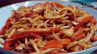 Lo Mein Noodles or Chinese Pasta [upl. by Hurless]