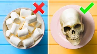 28 EINFACHE IDEEN FÜR MARSHMALLOW UND SCHOKOLADENDEKORE [upl. by O'Mahony]