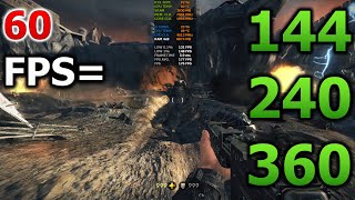 How to unlock FPS cap in game  Wolfenstein The New Order [upl. by Brelje424]