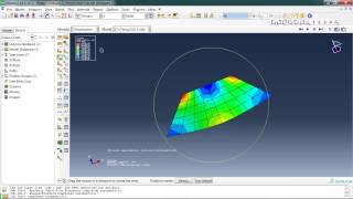 Abaqus Tutorial 1 First Analysis [upl. by Beverlie]