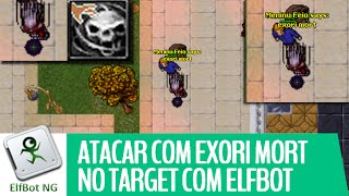 Atacar com Exori Mort no Target com ElfBot [upl. by Llirrehs]