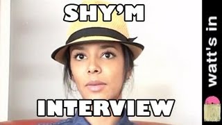 Shym  En Apesanteur Interview Exclu [upl. by Leik686]