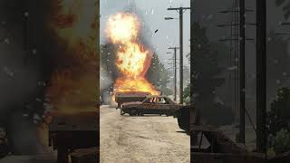 Just Happened Iranian Troops Destroy Merkava Tank Convoy in City 293 shorts arma3 [upl. by Notneiuq]