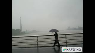 Anthem of The Workers Party of Korea but its raining [upl. by Mahala]