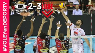 Perugia 23 Civitanova  Resumen y mejores jugadas  Final  Juego 5  Liga Italiana de Voley [upl. by Llednik]