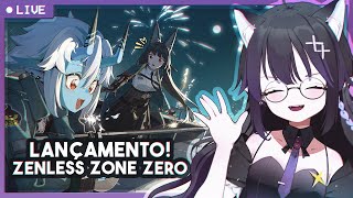 【ZZZ】→ LANÇAMENTO Testando Zenless Zone Zero  VTuber 💜 [upl. by Hplar]