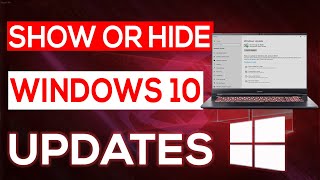 How to Show or Hide Updates Windows 10  Digital Tips [upl. by Leinadnhoj871]