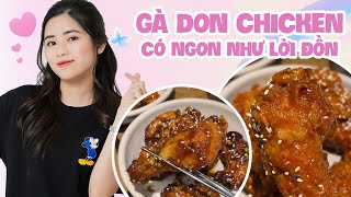 Gà Don Chicken Có Ngon Như Lời Đồn  Mỏ Khoét Hải Phòng [upl. by Faydra]