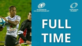 Fiji vs Tonga Oceania Womens Rugby Championship 2022 Rd 2 [upl. by Ahsiekat306]